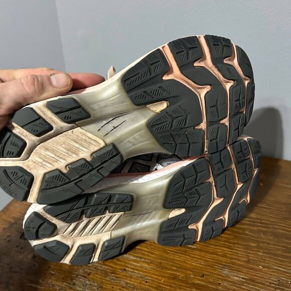 Asics Gel-Kayano 27 Running Athletic Shoes Women's US 8.5 Gray Lace Up 1012A649 - Picture 6 of 7